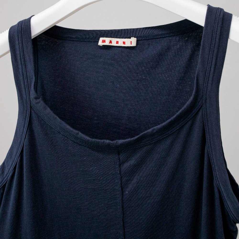 Marni Ruffle Hem Tank - Picture 4 of 8